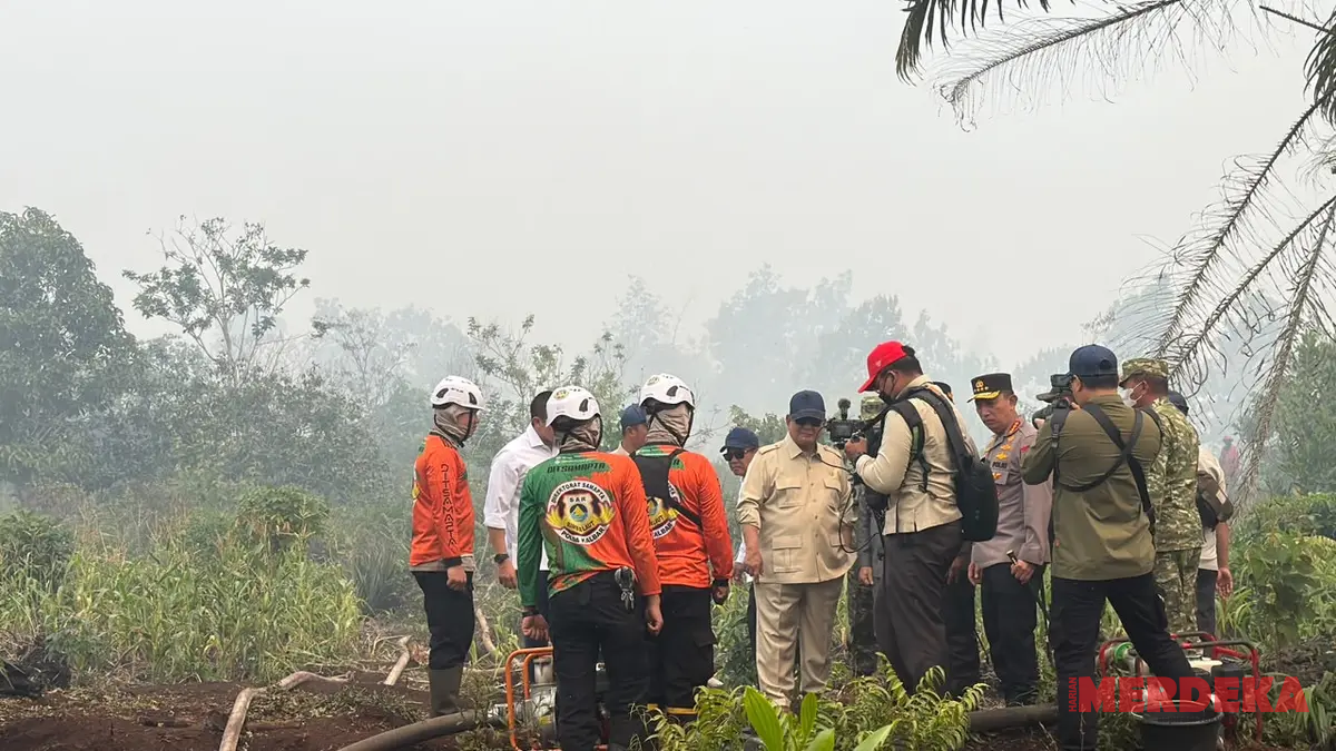 Prabowo Dorong Pelaku Karhutla Dihukum Berat sebagai Teroris Ekologi