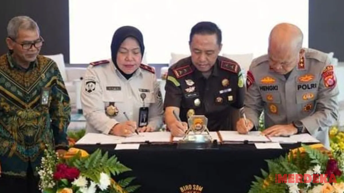 Kejati Banten Pimpin Penandatanganan PKS Demi Percepat Penanganan Perkara