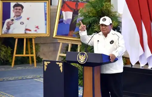 Prabowo Apresiasi Medali Emas Pertama Indonesia di Asian Games 2026