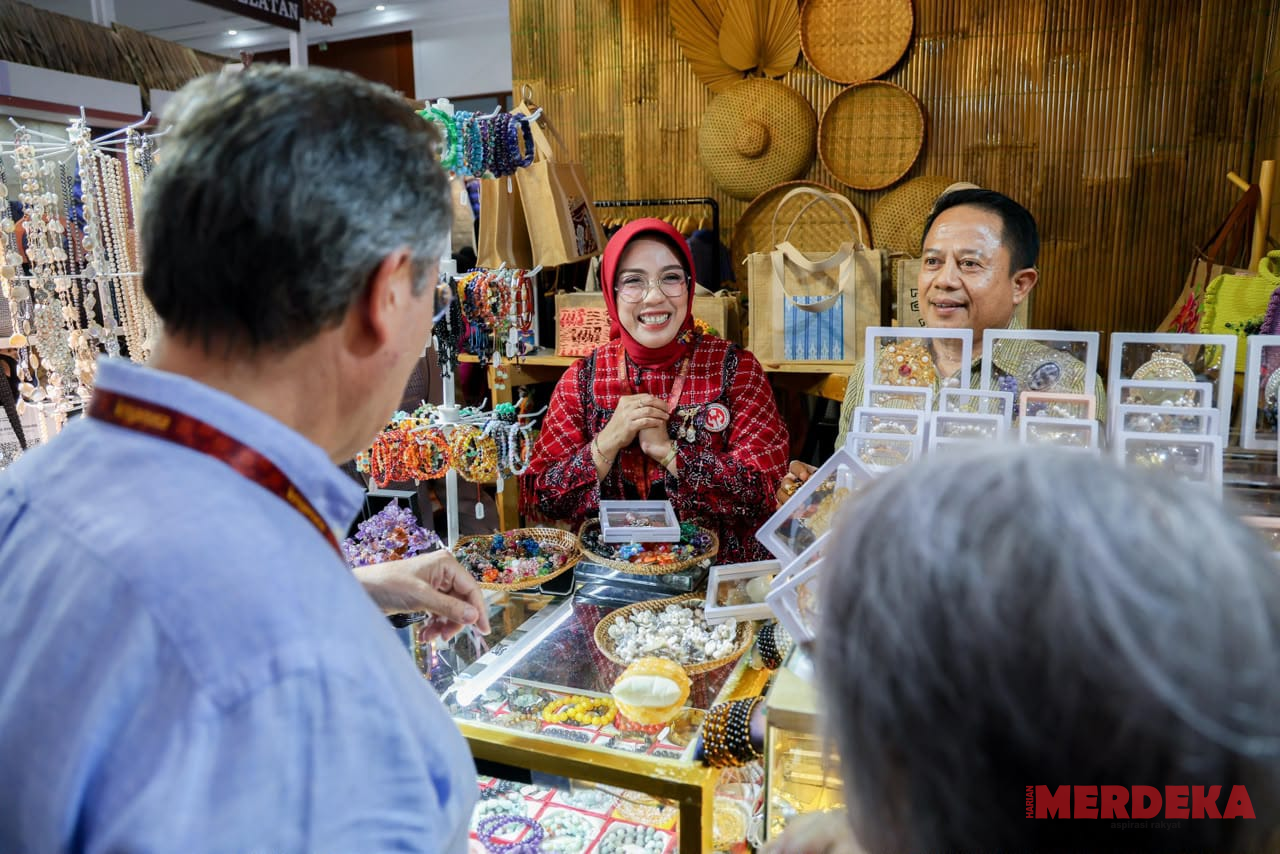 Hadir di Kriyanusa 2026, Tinawati Ingin Produk Industri Kecil Menengah Banten Semakin Dikenal