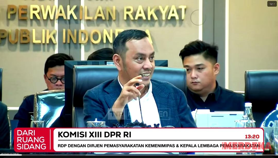 Komisi XIII DPR Gelar Rapat Bahas Fasilitas Lapas Cibinong Tanpa Kehadiran Ombudsman