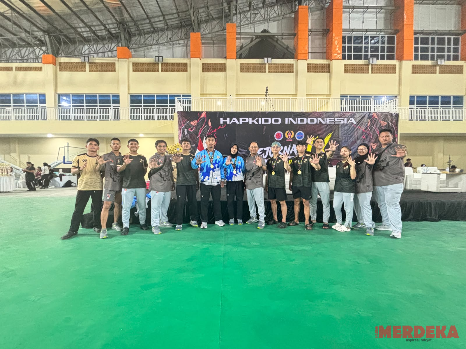 Hapkido Kota Bogor Sabet 5 Emas dan 2 Perunggu di Kejurnas Lampung