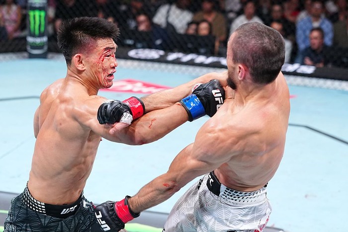 Bukan Pukulan Hoki, Shovel Uppercut Song Yadong Bikin Umar Nurmagomedov KO