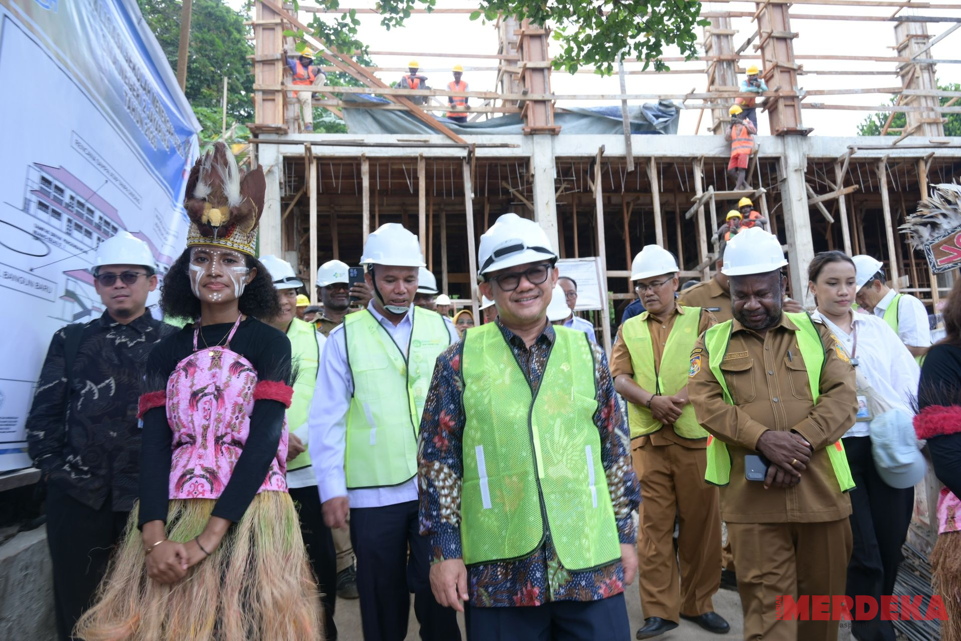 Revitalisasi Sekolah di Jayapura Tembus Rp3,1 Miliar, Libatkan Ribuan Pekerja Lokal