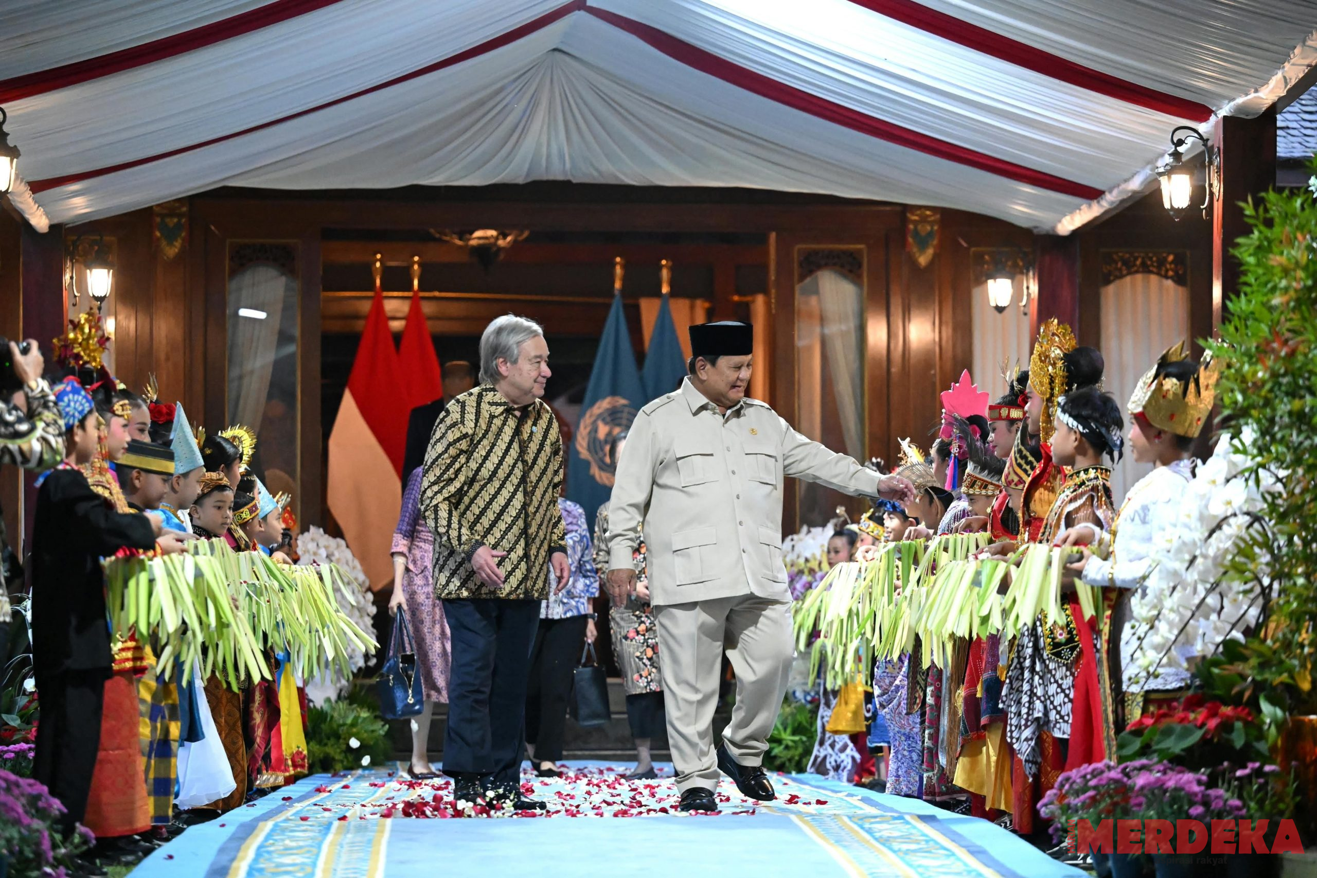Prabowo Terima Sekjen PBB António Guterres di Hambalang, Bahas Kerja Sama Global