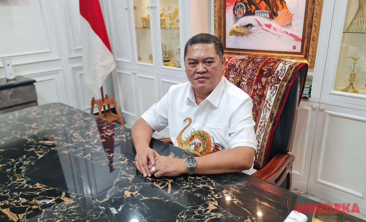 H. Zulkarnain, SE Ditunjuk Jadi Ketua Badan Buruh dan Pekerja MPN Pemuda Pancasila