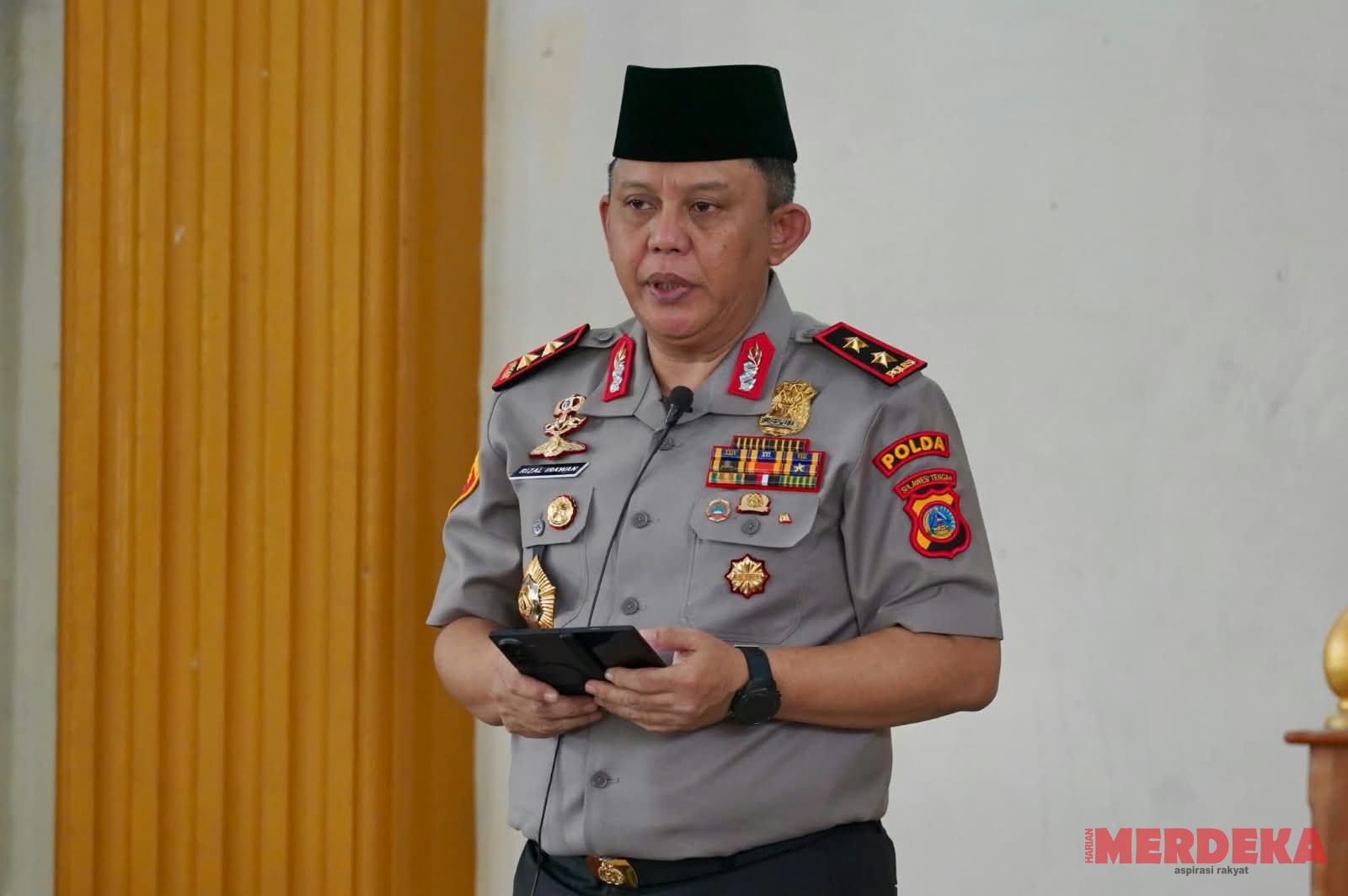 Satu Hari Menjabat, Kapolda Sulteng Instruksikan Petakan Sarang Narkoba