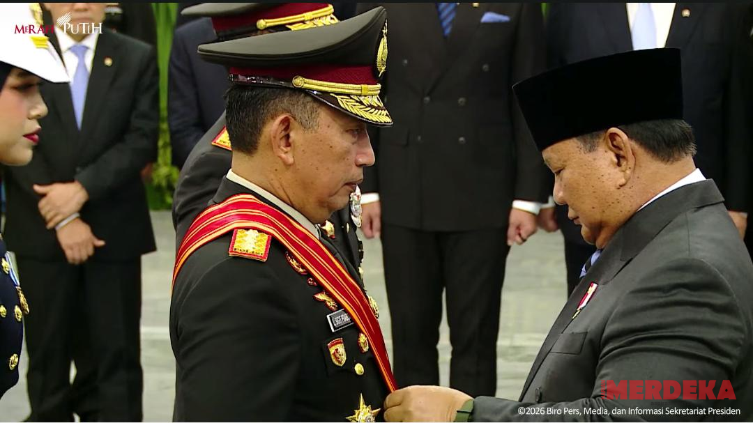 Prabowo Lantik Listyo Sigit Jadi KSP hingga Bahlil Jadi Menko, Ini Daftar Pejabat Baru