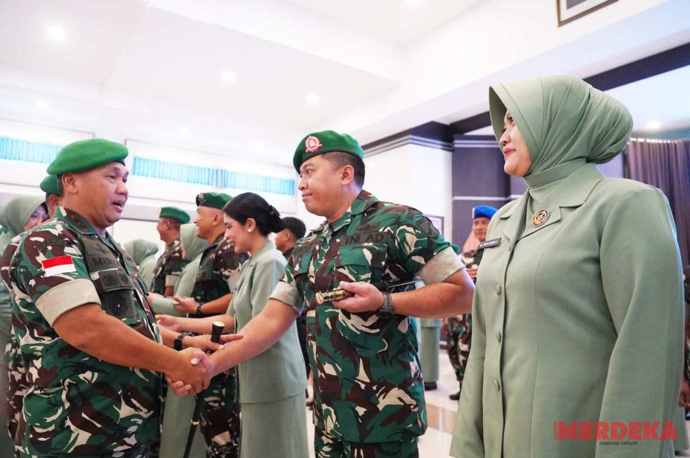 Pimpin Kenaikan Pangkat 47 Perwira, Pangdam XIII/Merdeka Tekankan Kerja Nyata