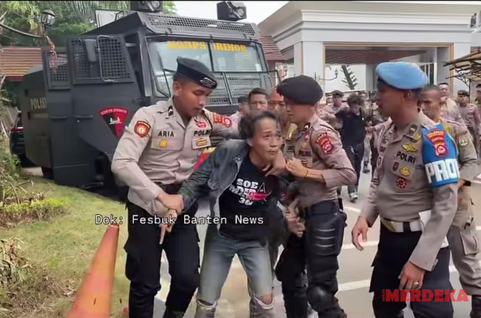 Demo HUT Banten Diwarnai Kericuhan dan Ini Deretan Tuntutan Mahasiswa