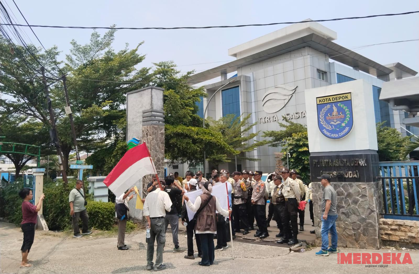 BaraNusa Geruduk PDAM Tirta Asasta, Desak Dirut Dicopot dan Dugaan Korupsi Diusut Tuntas