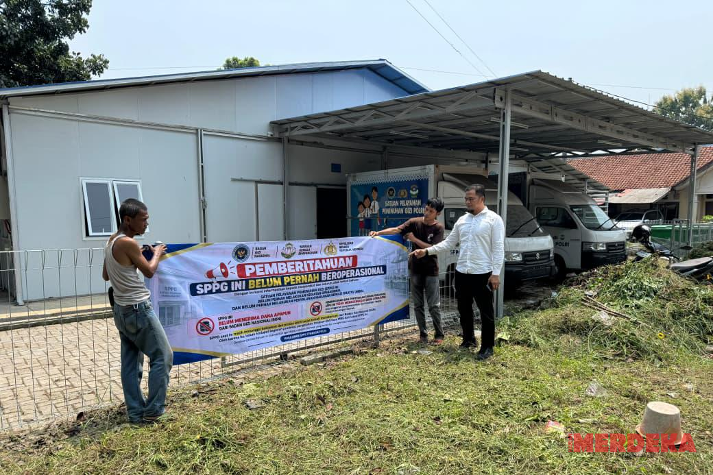 Belum Beroperasi, Polres Lebak Tegaskan SPPG Polri Rangkasbitung Tidak Terbengkalai