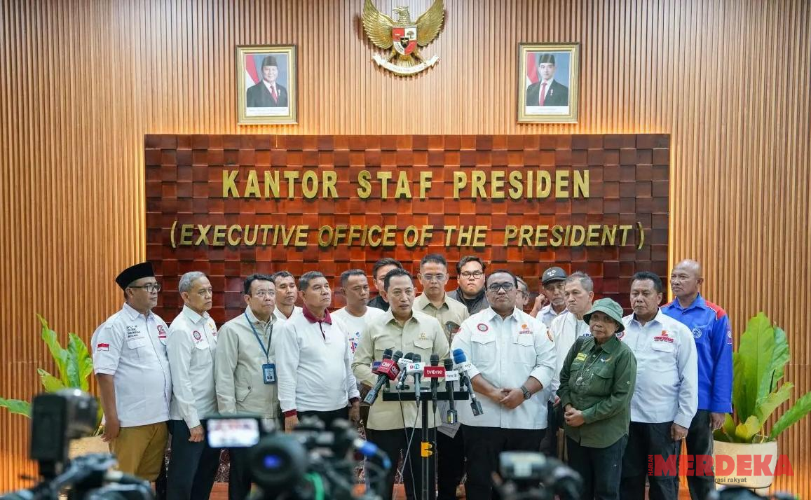 Terima Perwakilan Buruh, KSP Listyo Sigit Pastikan Implementasi UU Ketenagakerjaan