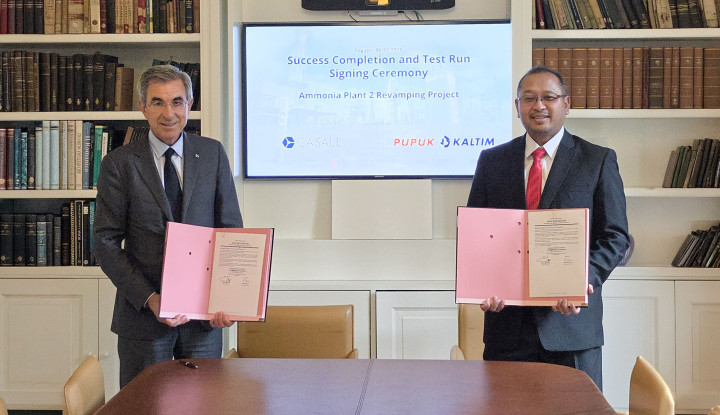Revamping Ammonia Pabrik-2, Pupuk Kaltim Hemat Rp228 Miliar per Tahun