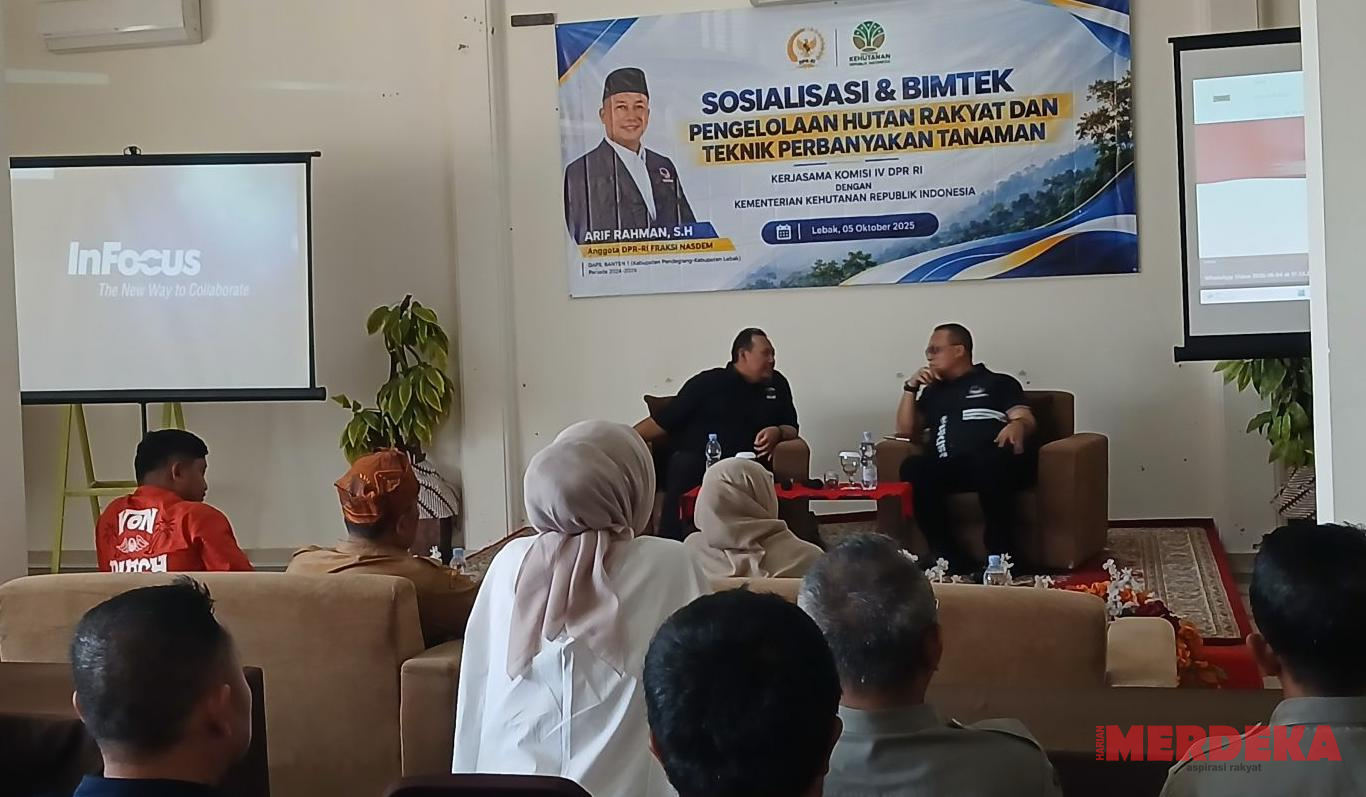 Dorong Pengelolaan Hutan Rakyat, Arif Rahman Gelar Bimtek di Bayah