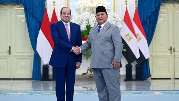 Bertemu El-Sisi, Prabowo Dorong Kolaborasi Industri Pertahanan RI-Mesir