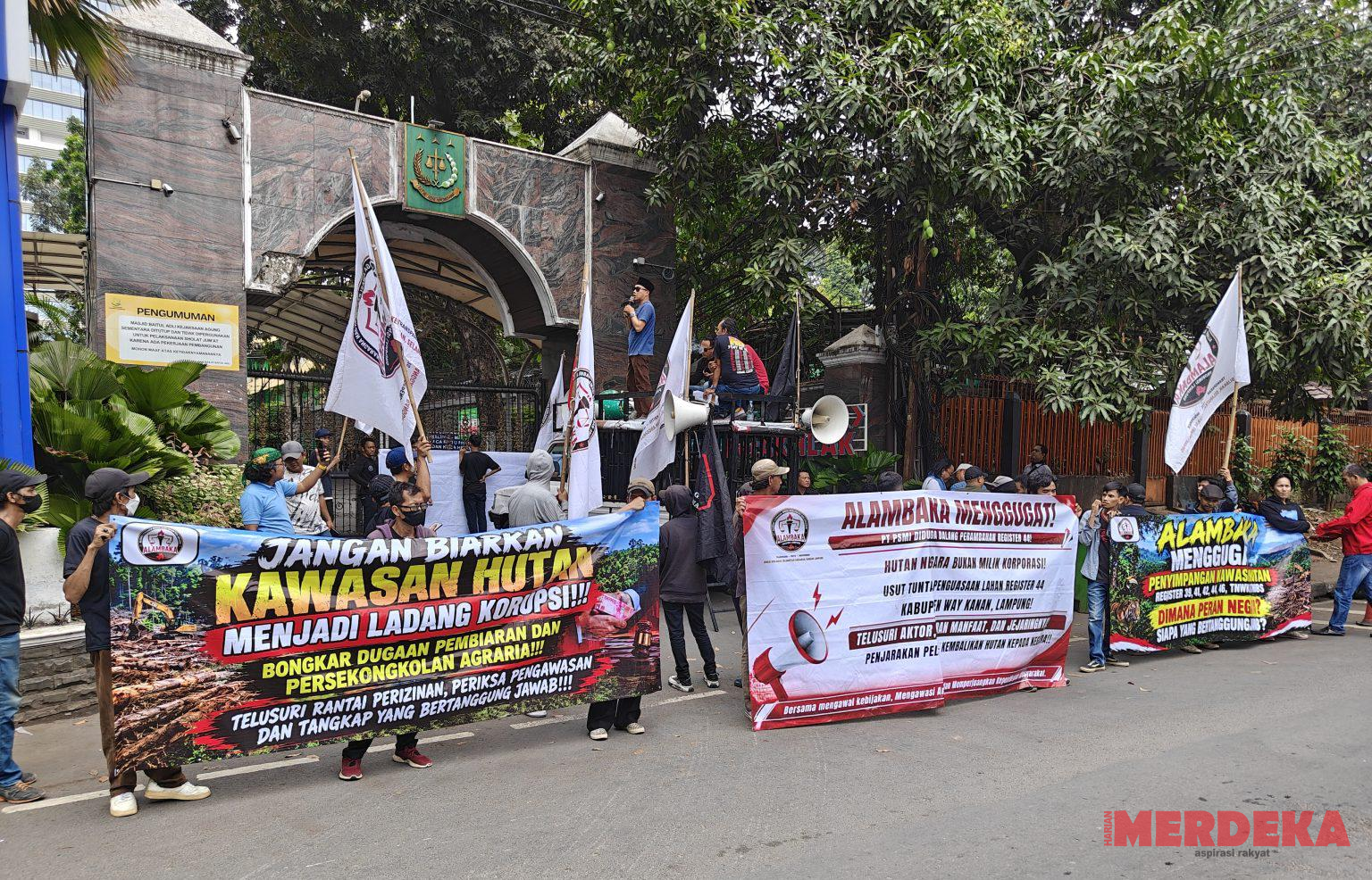 Demo di Kejagung, Aktivis Desak Tersangka Kasus Register 44 Segera Ditetapkan