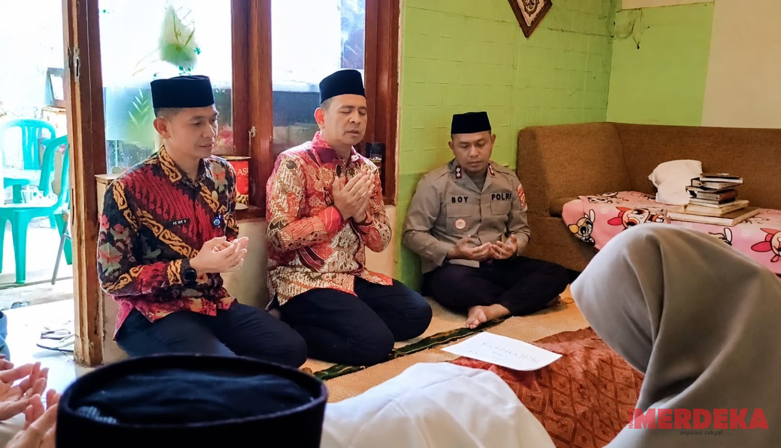 Kapolres Tangsel Sampaikan Belasungkawa Langsung ke Keluarga Korban Ledakan