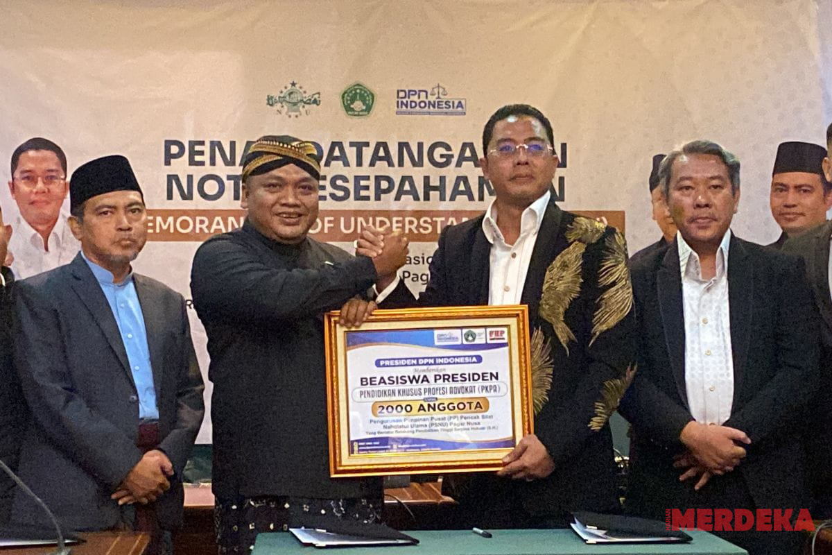 Sambut Hari Santri, Pagar Nusa dan DPN Indonesia Beri Beasiswa 2.000 Advokat